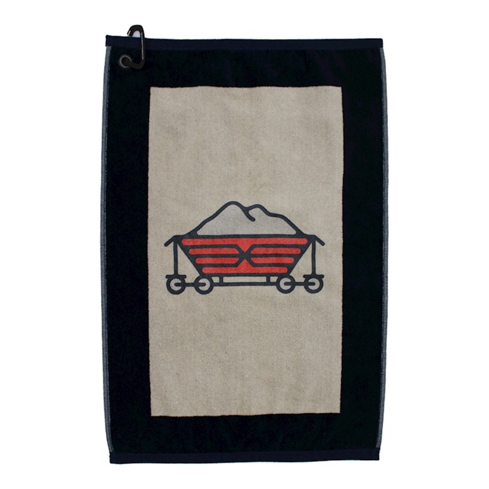 NEW Pinehurst Resort No. 10 Sandmines Golf Course Club Towel Logo PSM Edge Towel